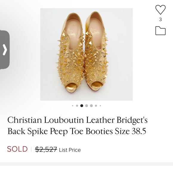 Christian Louboutin Toe booties - Picture 11 of 12